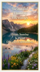 Inspirational Monday Blessings