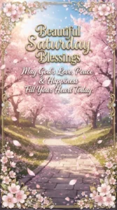 Beautiful Saturday Blessings