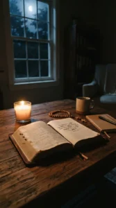 Bible Verse Night Prayer Image