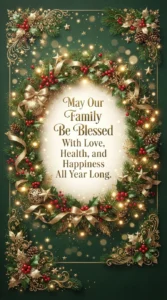 Family Blessings for the New Year