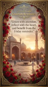 Friday Khutbah Reminder