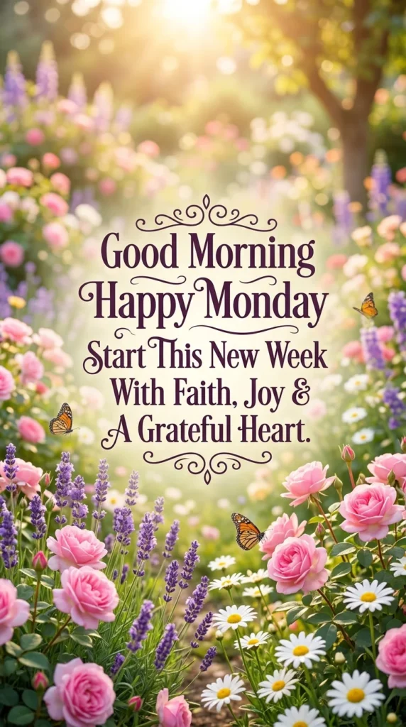 Good Morning Monday Blessings