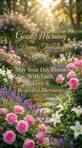 Good Morning Thursday Blessings