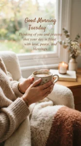 Hands Holding Warm Mug