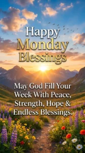 Happy Monday Blessings
