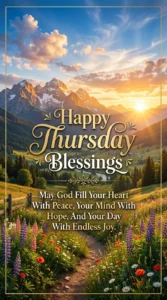 Happy Thursday Blessings