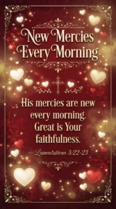 New Mercies Every Morning