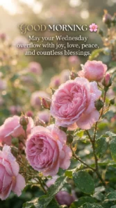 Pink Roses Wednesday
