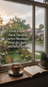 Rainy Window Morning Peace