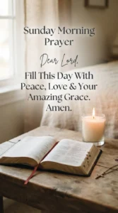 Religious Sunday Morning Blessings