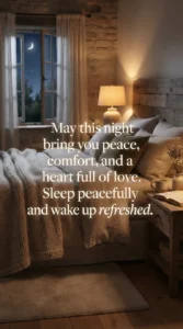 Romantic Couple Good Night Blessing