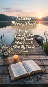 Saturday Prayer