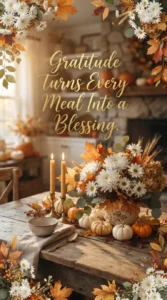 Thanksgiving Blessings Quotes for Family