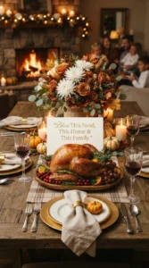 Thanksgiving Dinner Blessing Images