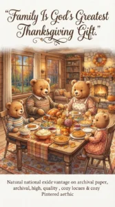 Thanksgiving Family Blessing Images