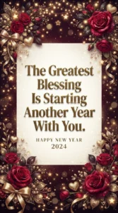 Together Into a New Year