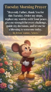 Tuesday Morning Prayer