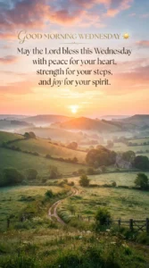 Wednesday Sunrise Blessing
