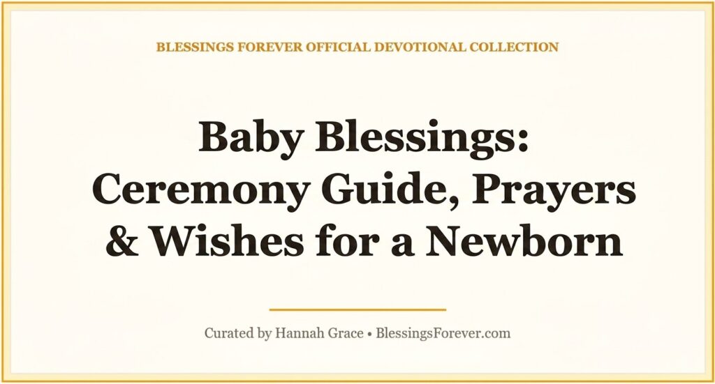 baby blessings