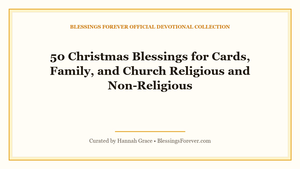 christmas blessings