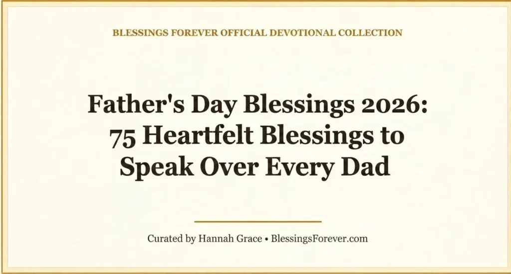 fathers day blessing