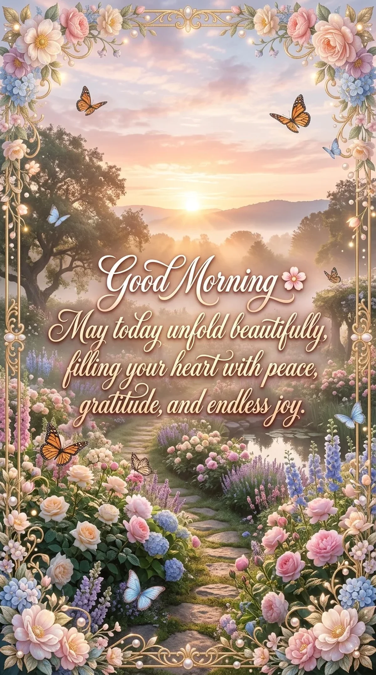 Beautiful & Aesthetic Morning Blessings