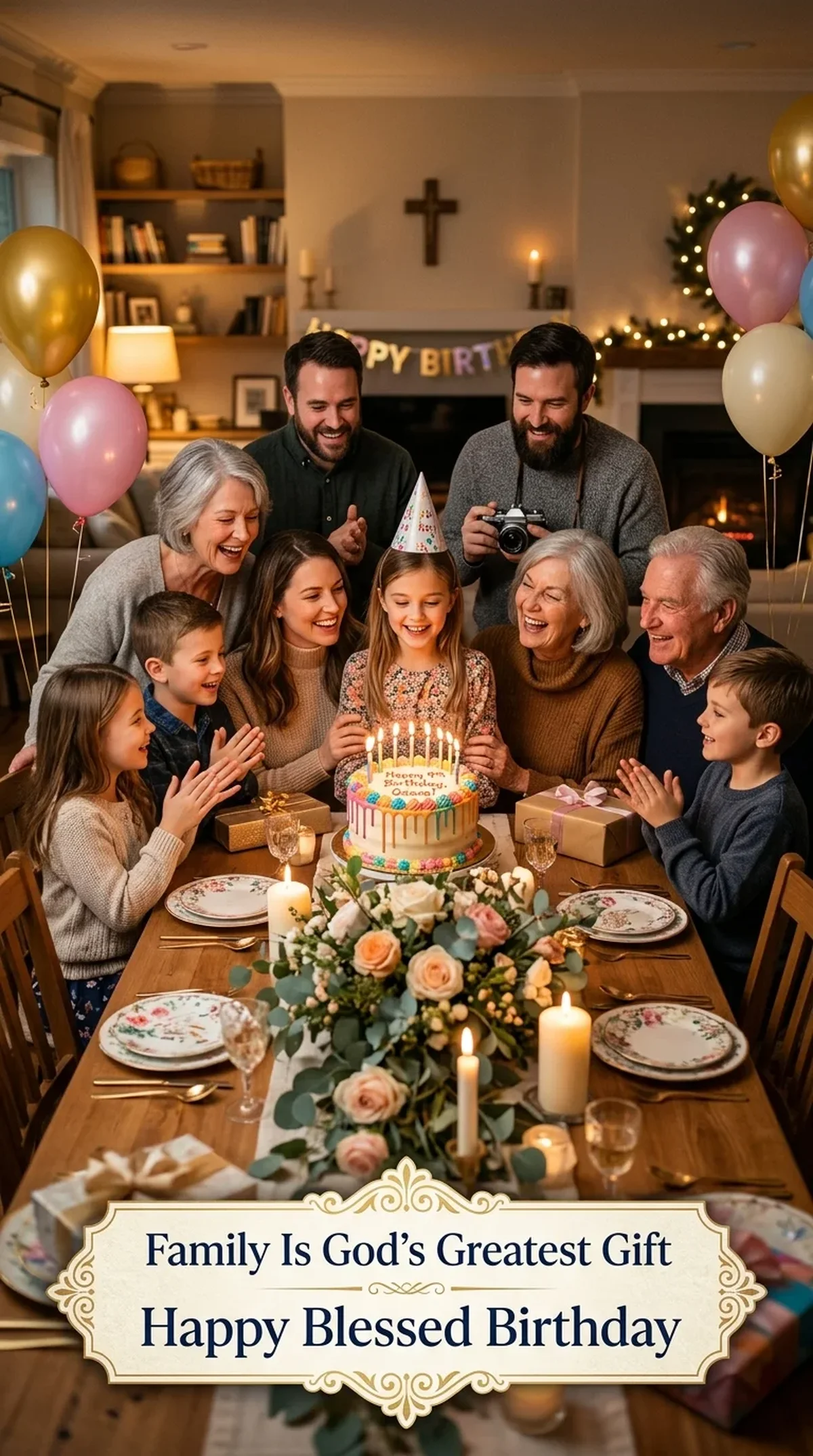 Birthday Blessings for Family