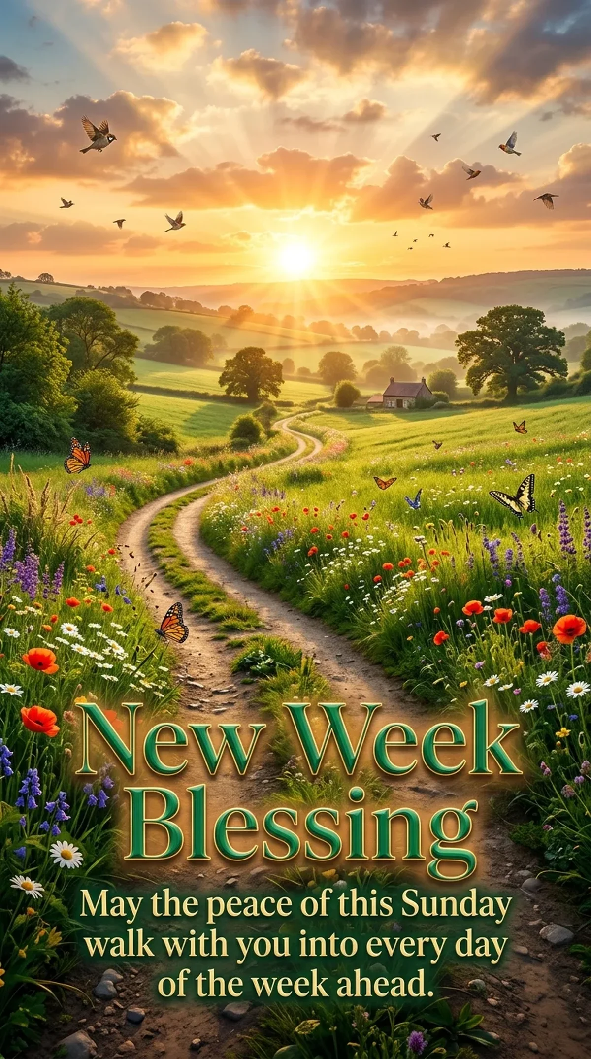 New Week Blessing