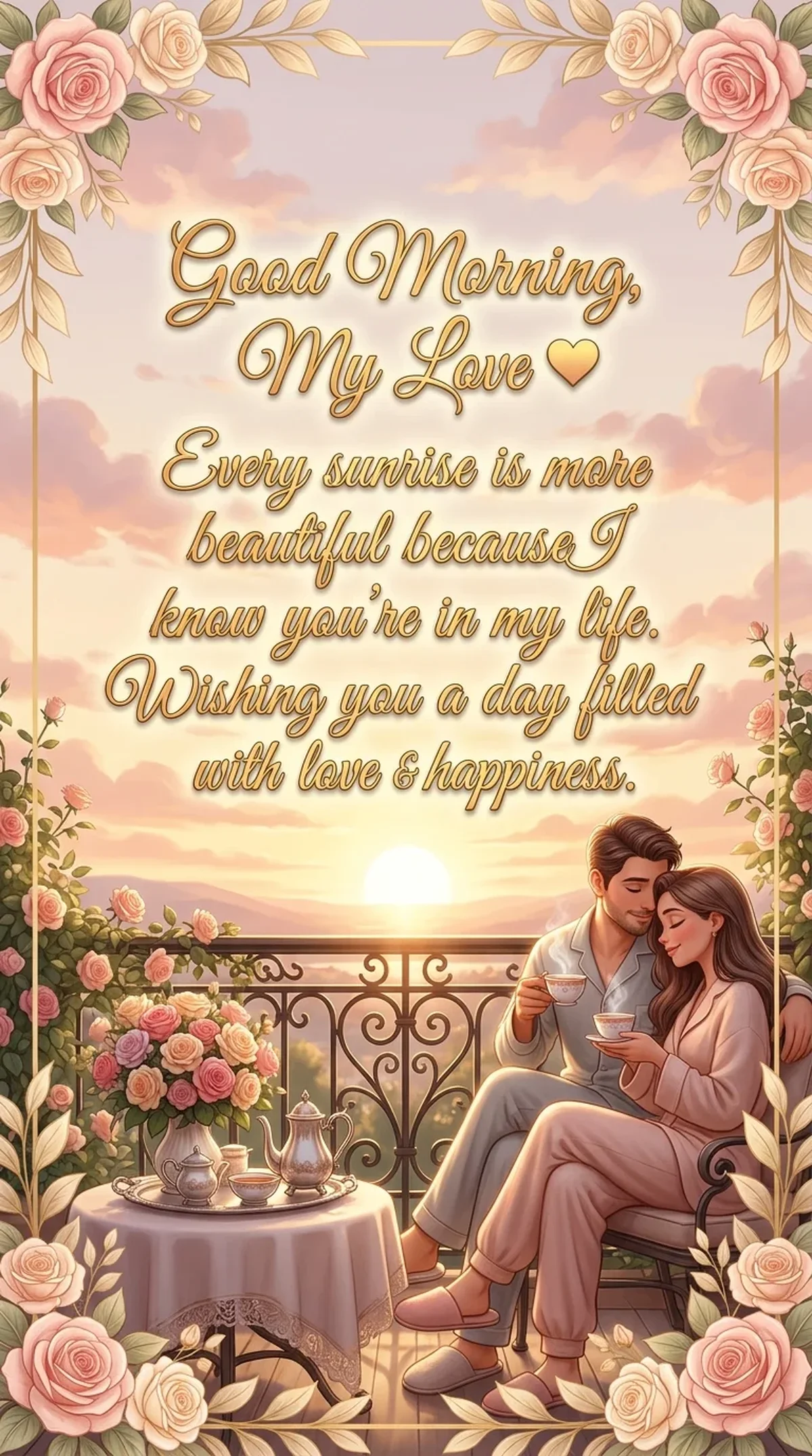 Romantic Morning Blessings