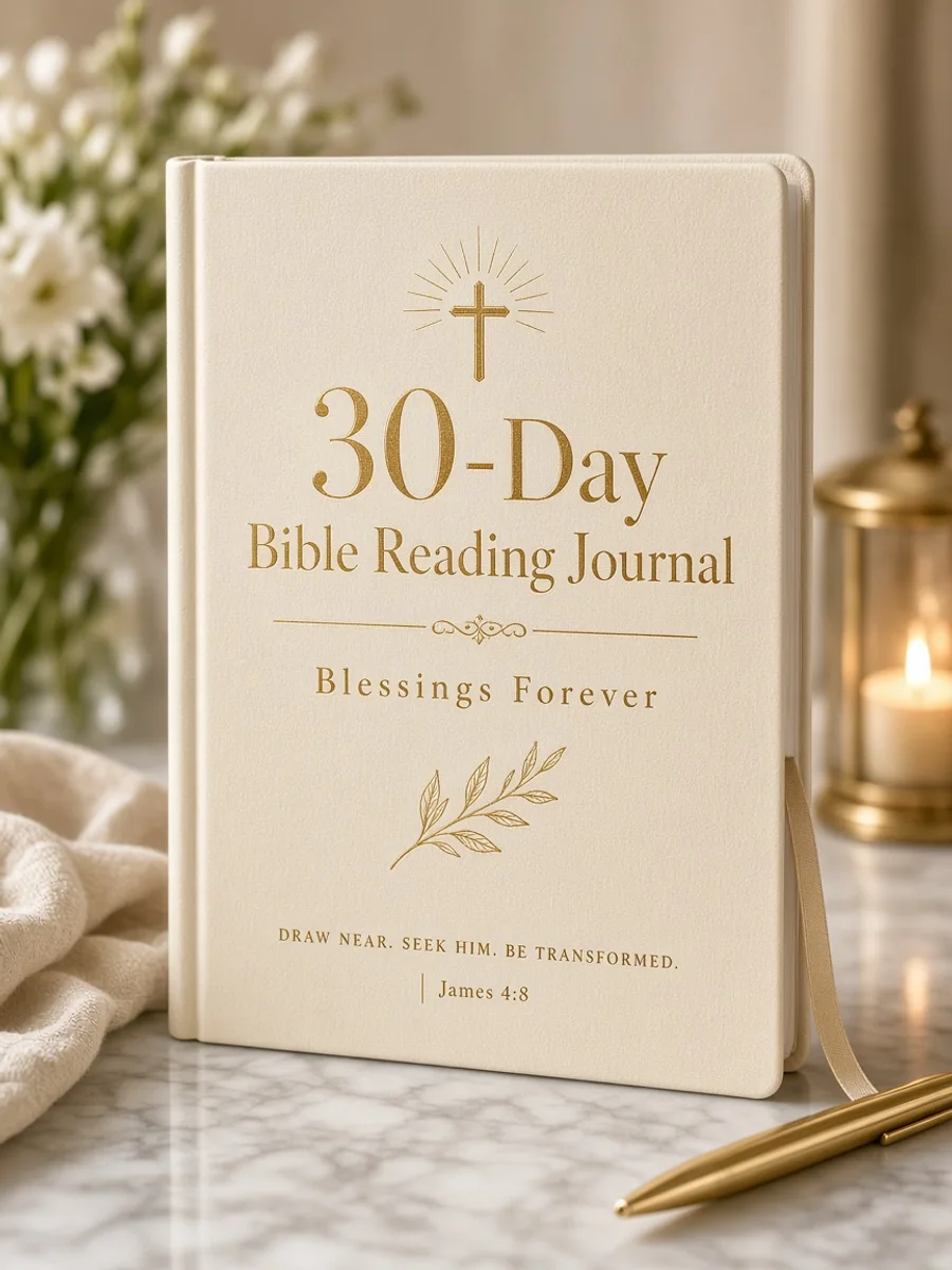30-Day Bible Reading Journal