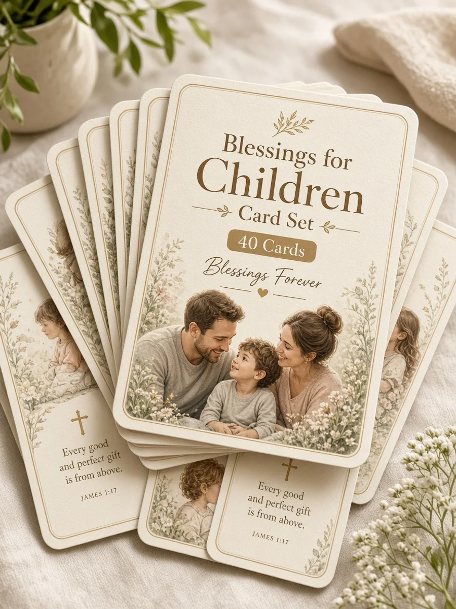 Blessings for Children Card Set (40)
