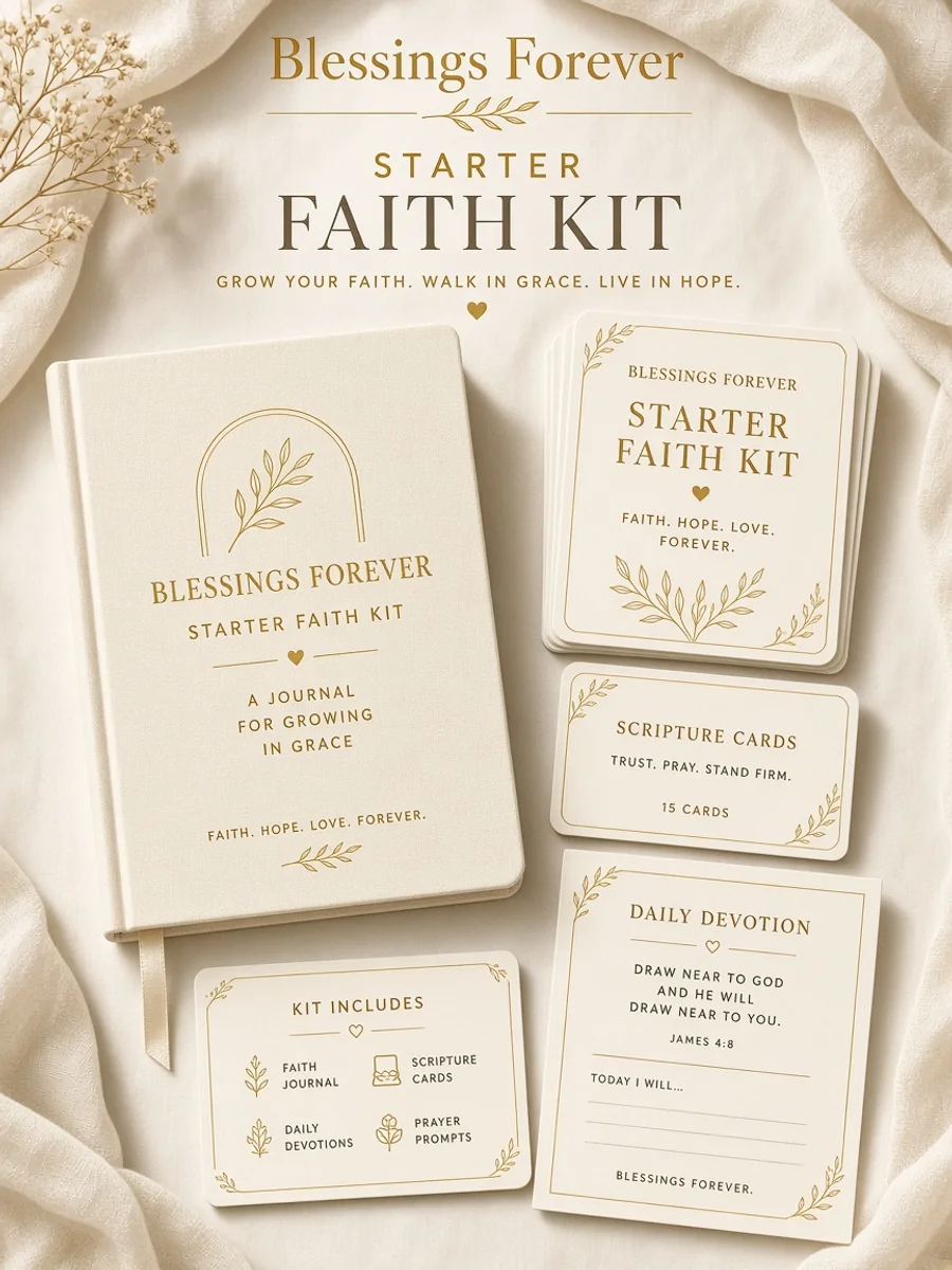 BlessingsForever Starter Faith Kit (Bundle)