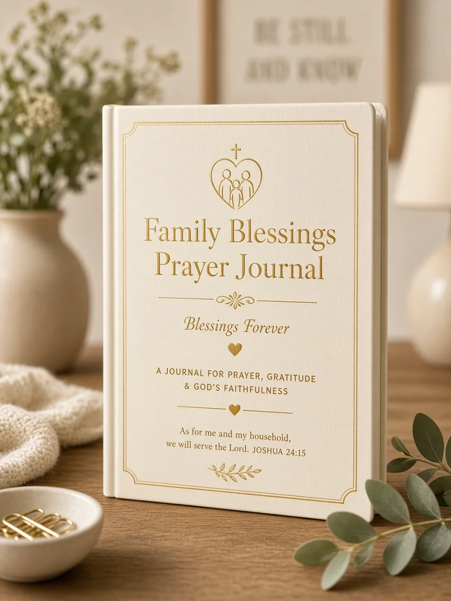 Family Blessings Prayer Journal