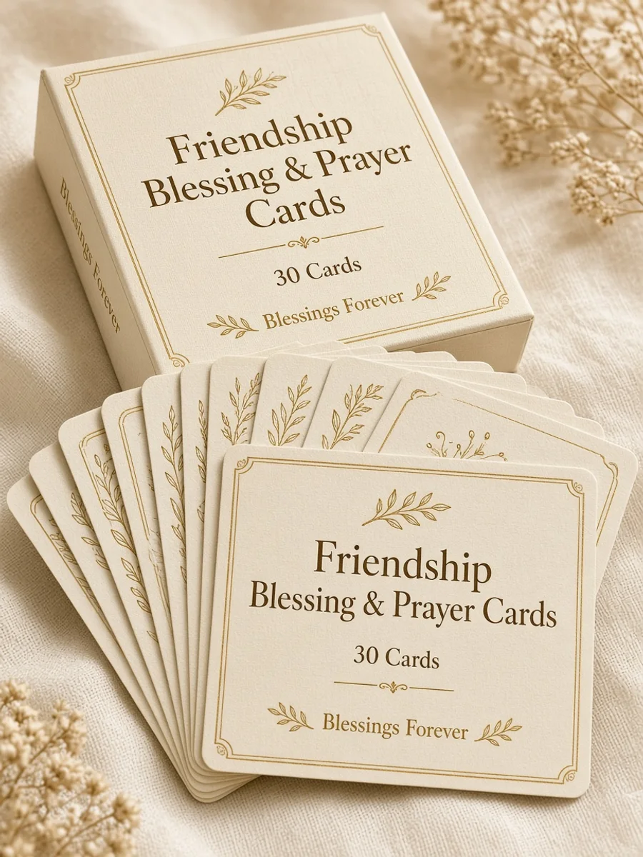 Friendship Blessing & Prayer Cards (30)
