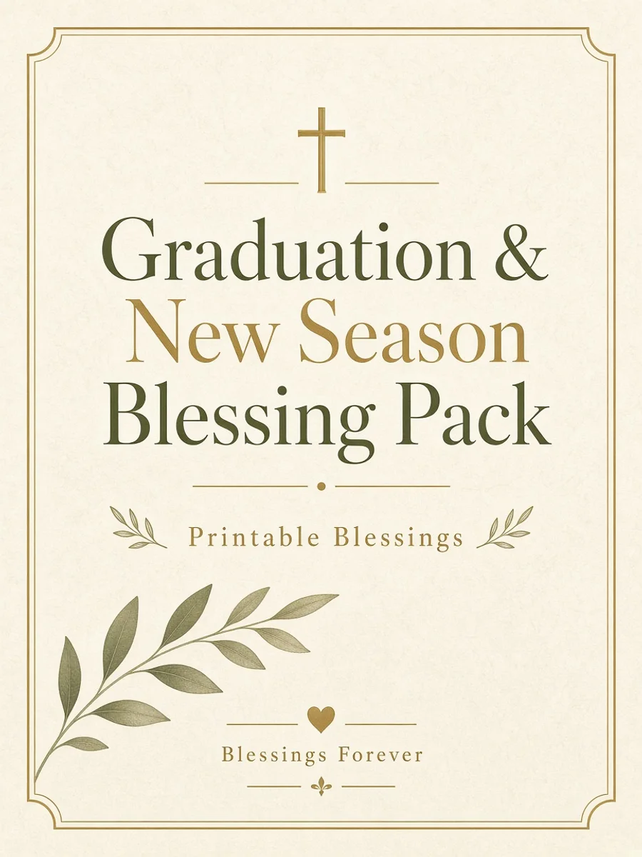 Graduation & New Season Blessing Pack