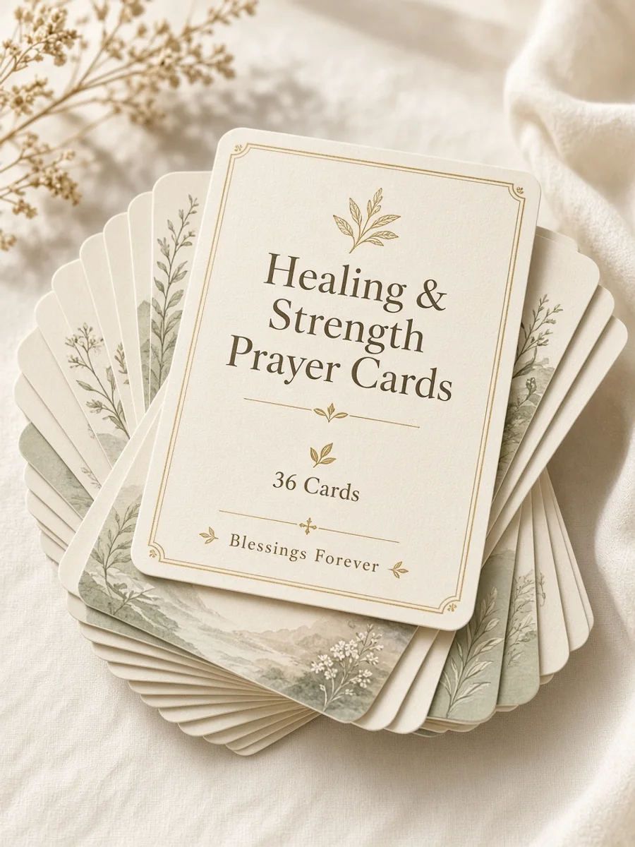 Healing & Strength Prayer Cards (36)